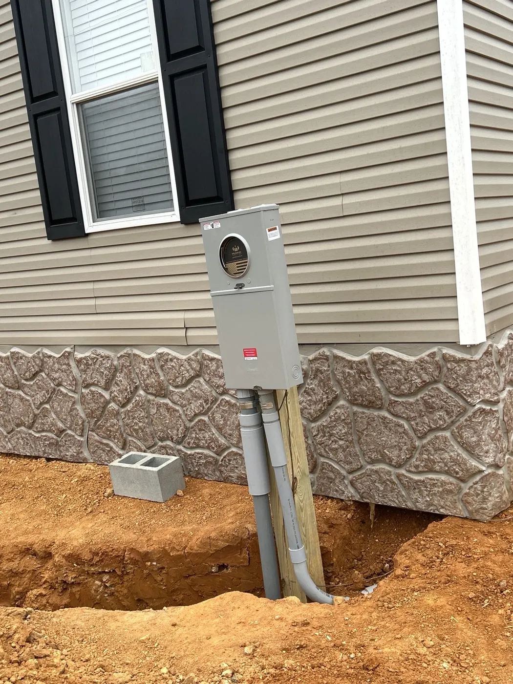 Exterior electrical service equipment