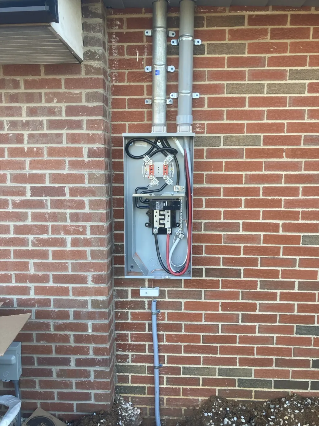 Electrical service installation